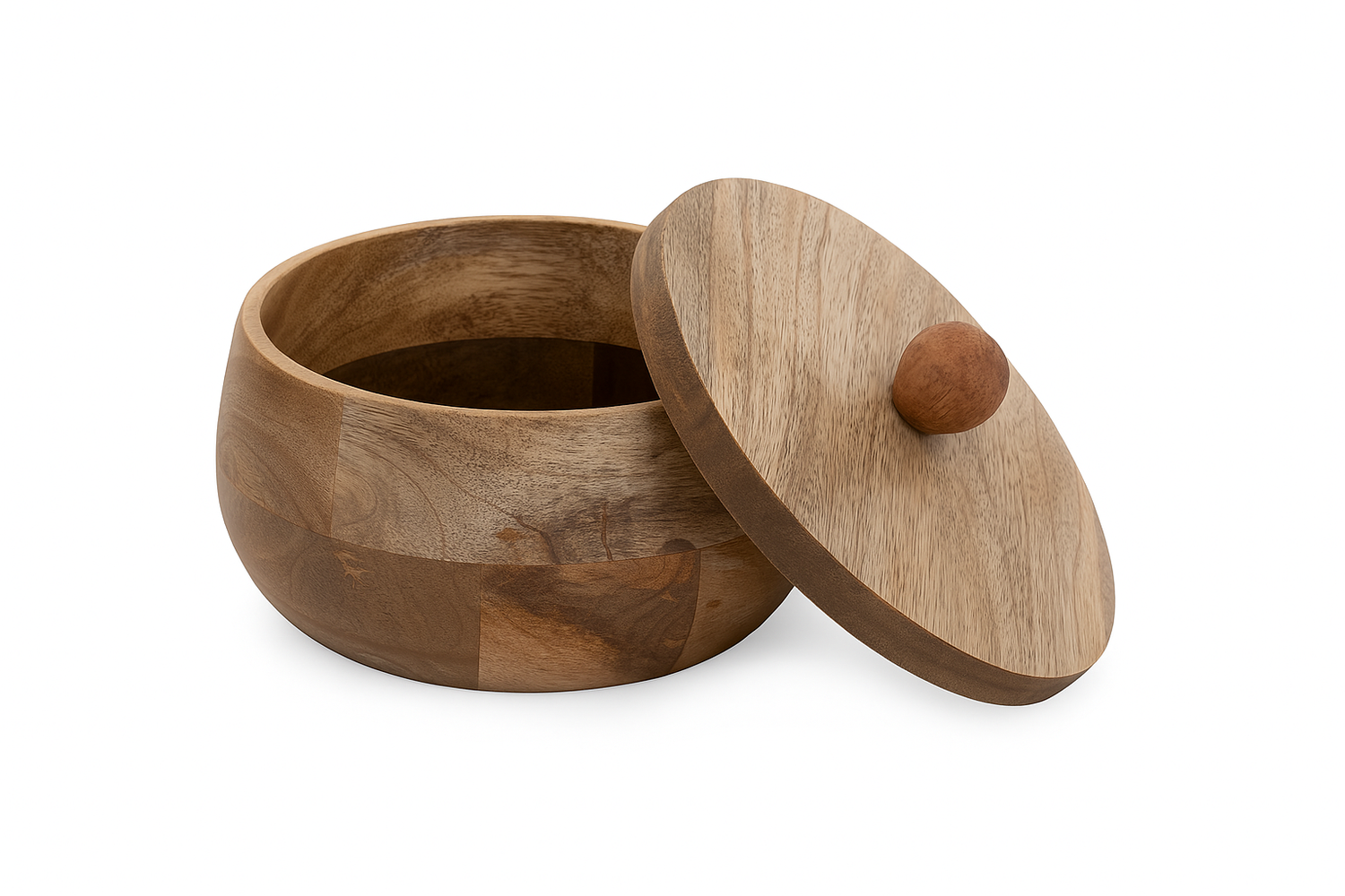 Charm of wood - Bold and Sleek Tableware collection in wood grain finish