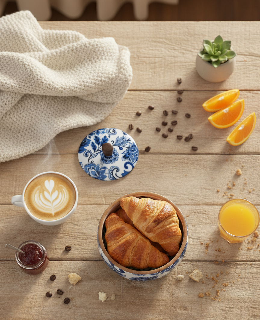 The Neel Kamal Collection: Artisan Wooden Chapati/Roti Box